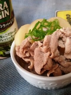 豚肉と大根煮のオリーブオイルがけ-レシピのメイン写真