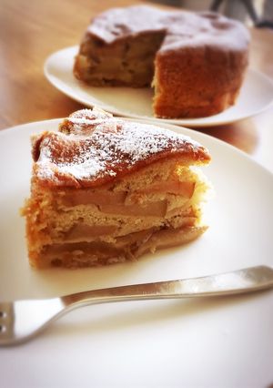 ロシア風りんごケーキ-レシピのメイン写真