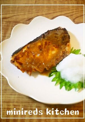 ぶりの梅焼き-レシピのメイン写真