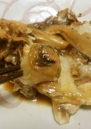 鯛（たい）のアラ（頭）の煮物-レシピのメイン写真