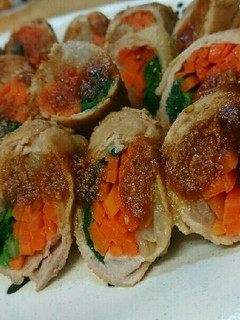豚ロースの野菜巻き✨-レシピのメイン写真