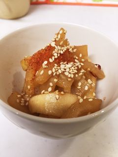 ☆大根消費☆ 大根の甘辛炒め煮-レシピのメイン写真