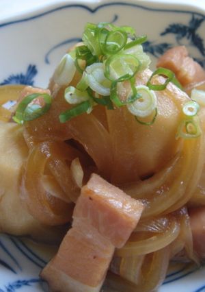 里いもベーコンの煮っころがし-レシピのメイン写真