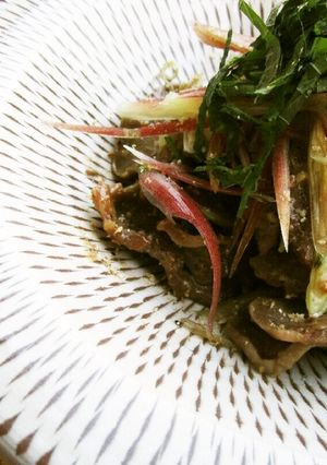 豚タンの香味野菜焼き-レシピのメイン写真