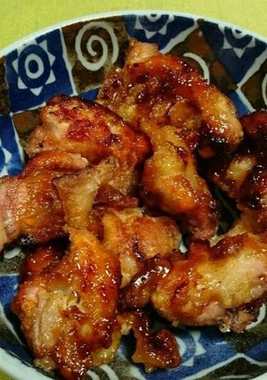 リンナイココット皿で、甘辛チキン-レシピのメイン写真