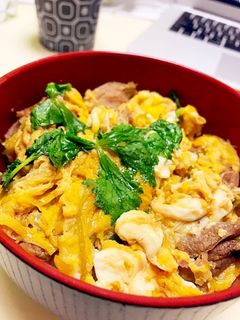 豚肉の卵とじ丼-レシピのメイン写真