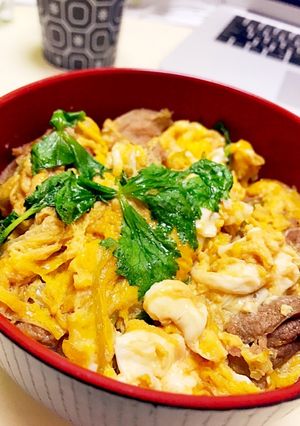 豚肉の卵とじ丼-レシピのメイン写真