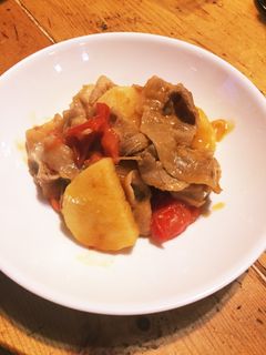 梅干しと焼肉のタレで作る 豚肉と野菜炒め-レシピのメイン写真