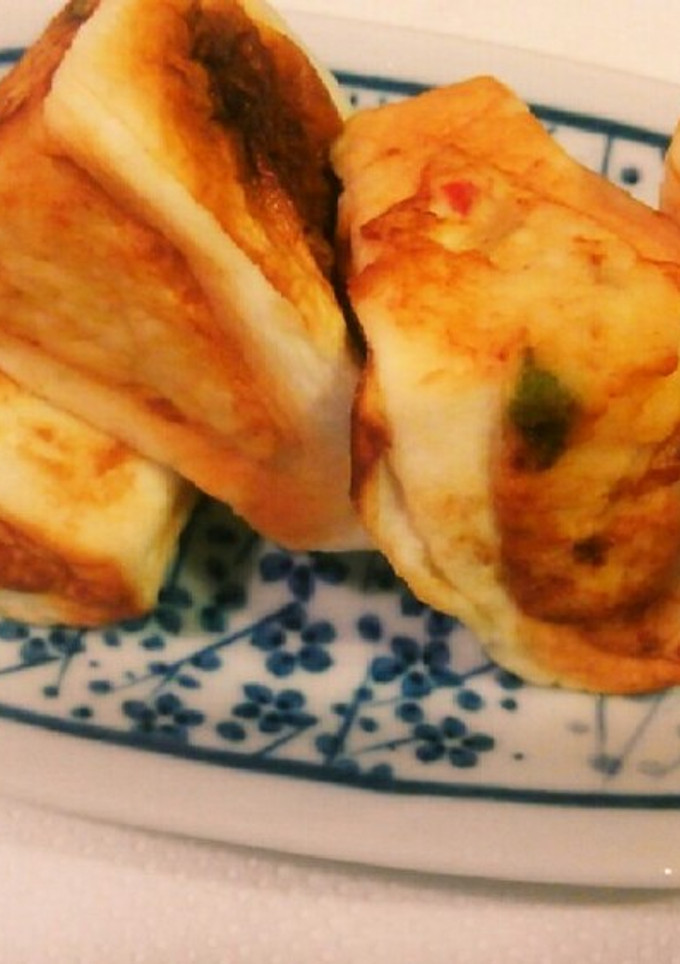 鶏つくねのはんぺんはさみ焼き-レシピのメイン写真