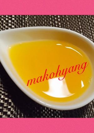 パッションフルーツシロップソース☆食育-レシピのメイン写真