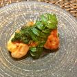 お酒がすすむ。木の芽で鯛の白子焼き