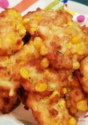 コーンと納豆☆揚げ-レシピのメイン写真
