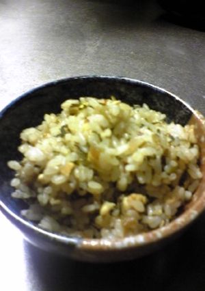 大根の葉で高菜風味の炒飯-レシピのメイン写真