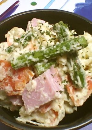 新じゃがのスパイシーポテサラ-レシピのメイン写真