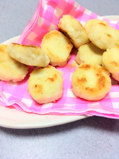 もちもち♡おから餅ナゲット♡ほんだし味♪-レシピのメイン写真