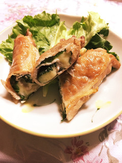 超簡単!豚肉の青じそチーズ巻き-レシピのメイン写真
