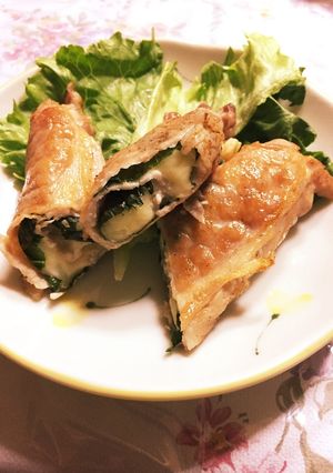 超簡単！豚肉の青じそチーズ巻き-レシピのメイン写真