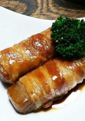こんにゃくの肉巻き-レシピのメイン写真