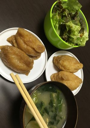 レンチンお稲荷さん-レシピのメイン写真