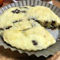 クリームチーズの蒸しパン風ケーキ-レシピのメイン写真