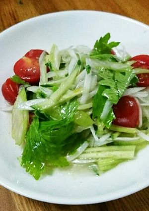 新玉ねぎとセロリのマリネ-レシピのメイン写真