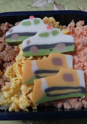 お弁当かまぼこトミカ-レシピのメイン写真