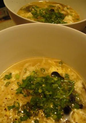 元気が出る！酸辣湯スープ-レシピのメイン写真