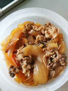 我が家の牛丼-レシピのメイン写真