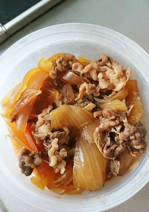 我が家の牛丼-レシピのメイン写真