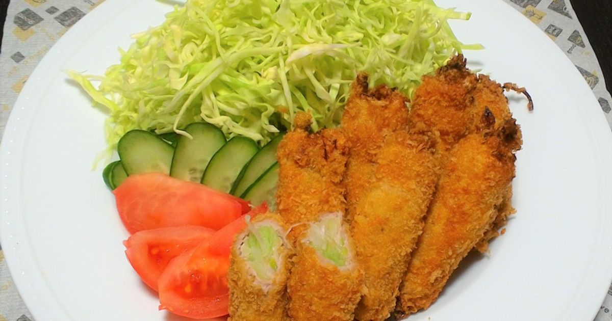 甘くてジューシー！ネギ巻き豚フライ！ by sa10ri工房 【クックパッド