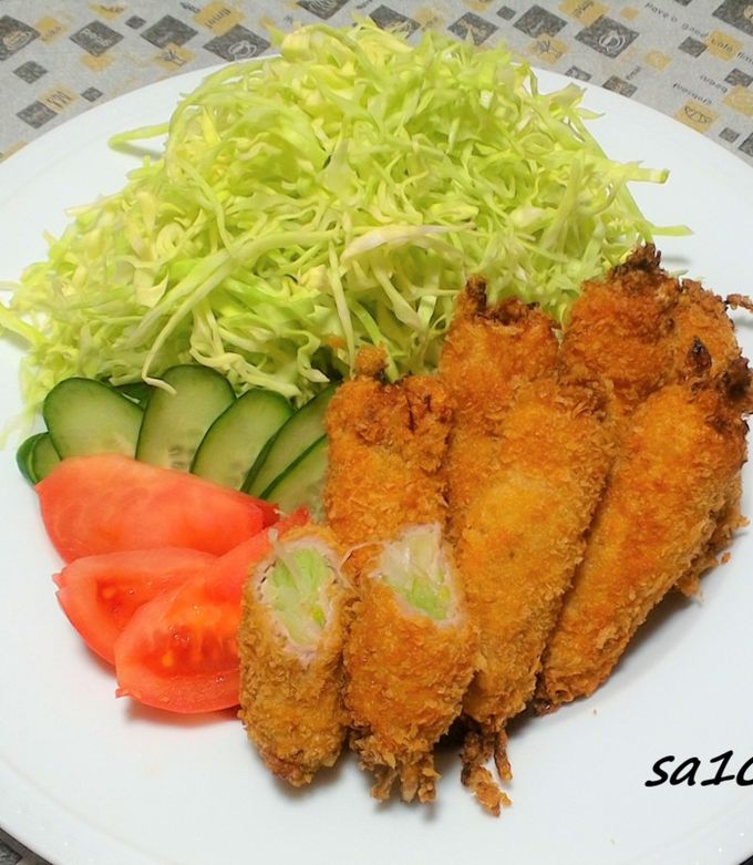 甘くてジューシー！ネギ巻き豚フライ！ by sa10ri工房 【クックパッド