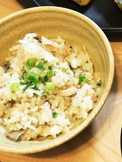 あさりの酒蒸し残り汁で!炊き込みご飯♡-レシピのメイン写真