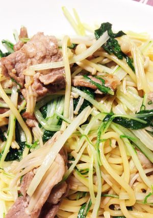コクウマパスタ-レシピのメイン写真