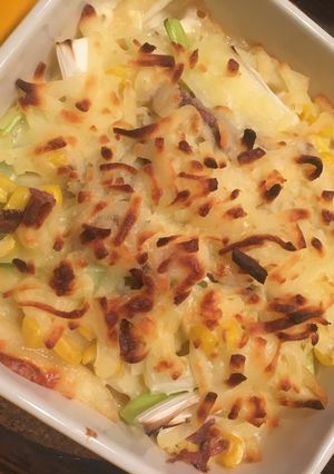 冷凍ポテトフライで☆グラタン風-レシピのメイン写真
