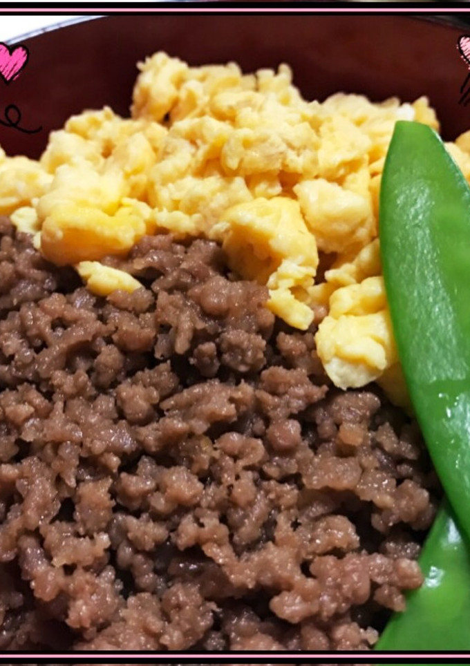 めちゃ簡単ウマウマ〜なそぼろ丼♡-レシピのメイン写真