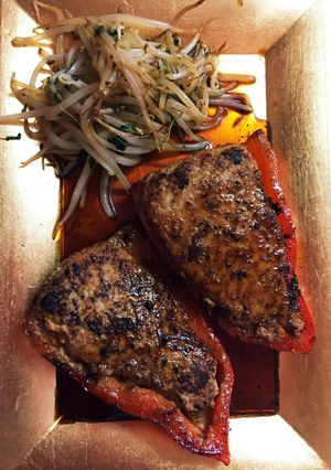 スイートホルンの肉詰めソテー-レシピのメイン写真