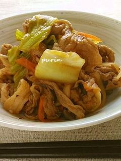 豚肉と春キャベツのケチャップソース炒め-レシピのメイン写真