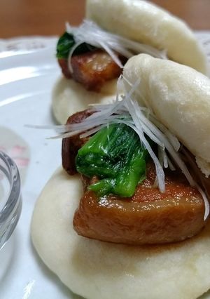 フライパンで簡単！思い立ったら角煮まん-レシピのメイン写真