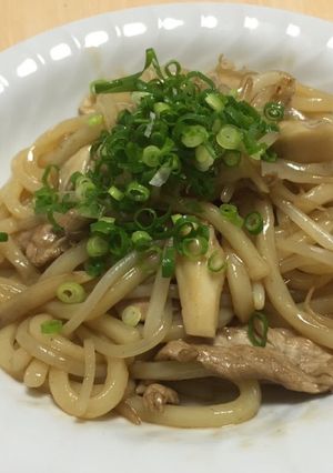 簡単焼うどん-レシピのメイン写真