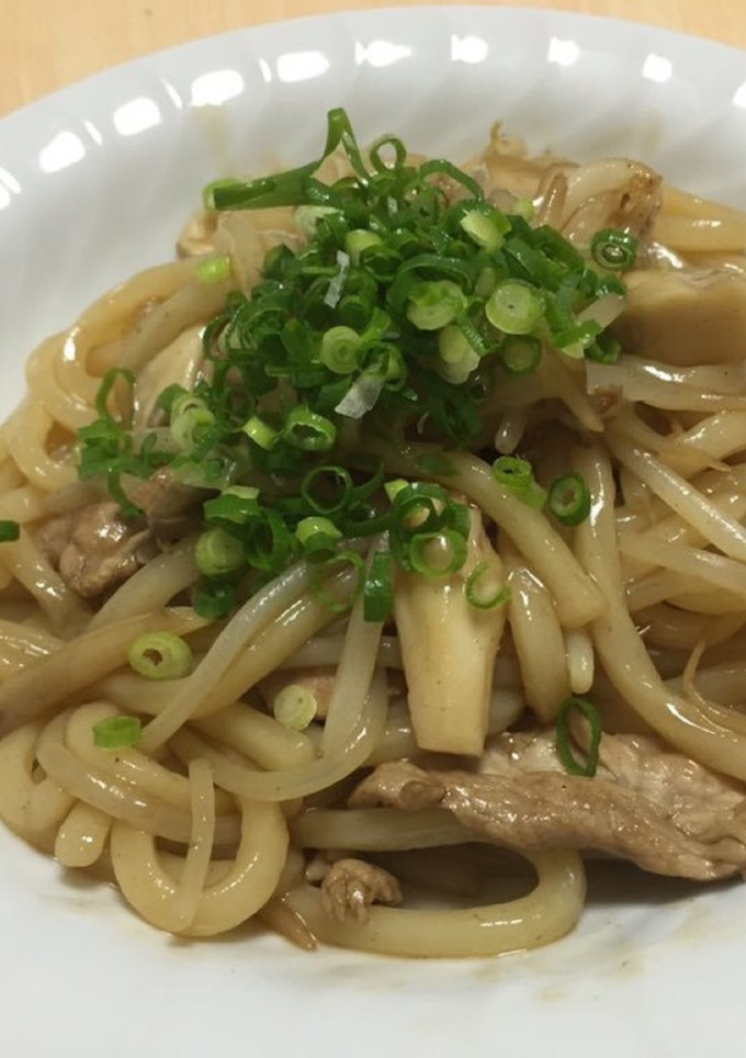 簡単焼うどん-レシピのメイン写真