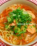 ランチ＊麺つゆで簡単！和風鶏ラーメン