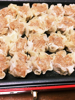 新玉ねぎが甘い!肉汁たっぷり焼き焼売-レシピのメイン写真