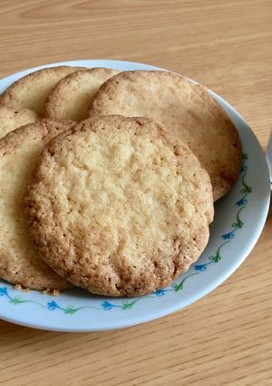 食感が楽しい＊バニラシュガークッキー-レシピのメイン写真