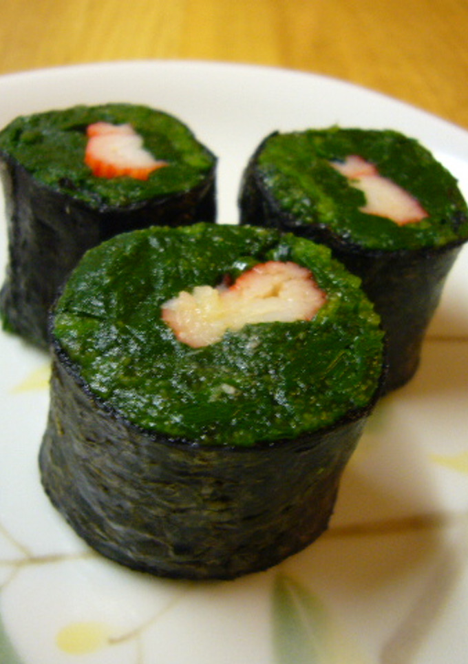 ほうれん草の海苔巻き～-レシピのメイン写真