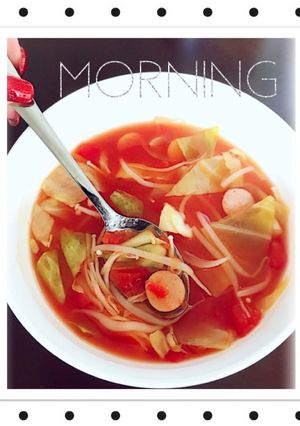 簡単！ヘルシー野菜ミネストローネ☆-レシピのメイン写真
