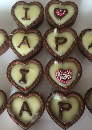 レンチンで簡単！バレンタインチョコ♡-レシピのメイン写真