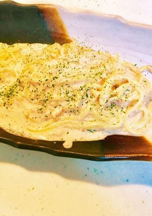 絶品タラコツナクリームパスタ-レシピのメイン写真