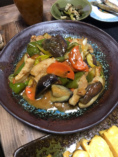 豚肉と茄子野菜のこってりマヨ味噌焼き☆-レシピのメイン写真