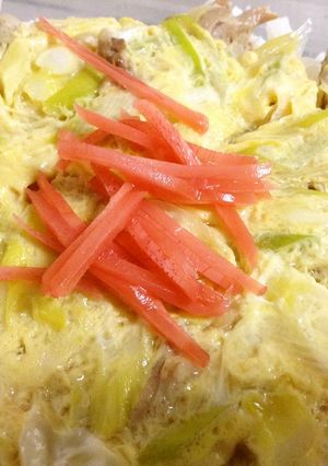 豚角煮の残り丼-レシピのメイン写真