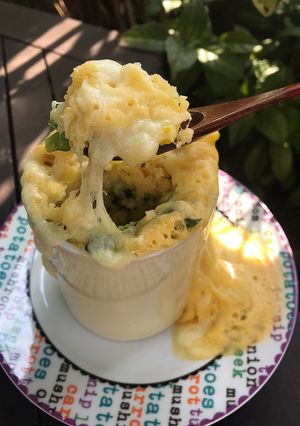 マグカップでケークサレ-レシピのメイン写真
